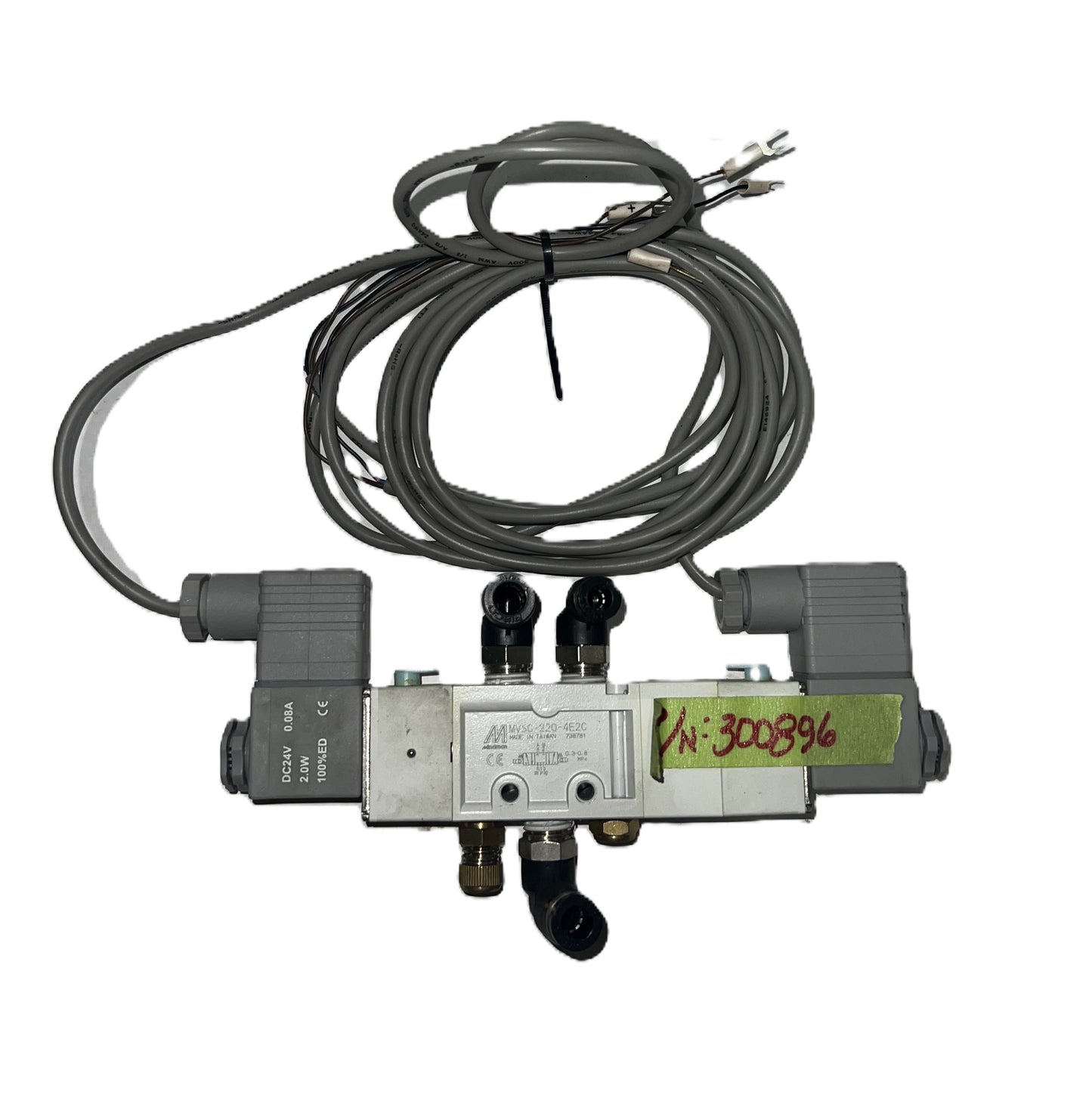 SOLENOID VALVE, DBL SOL, 24 VDC