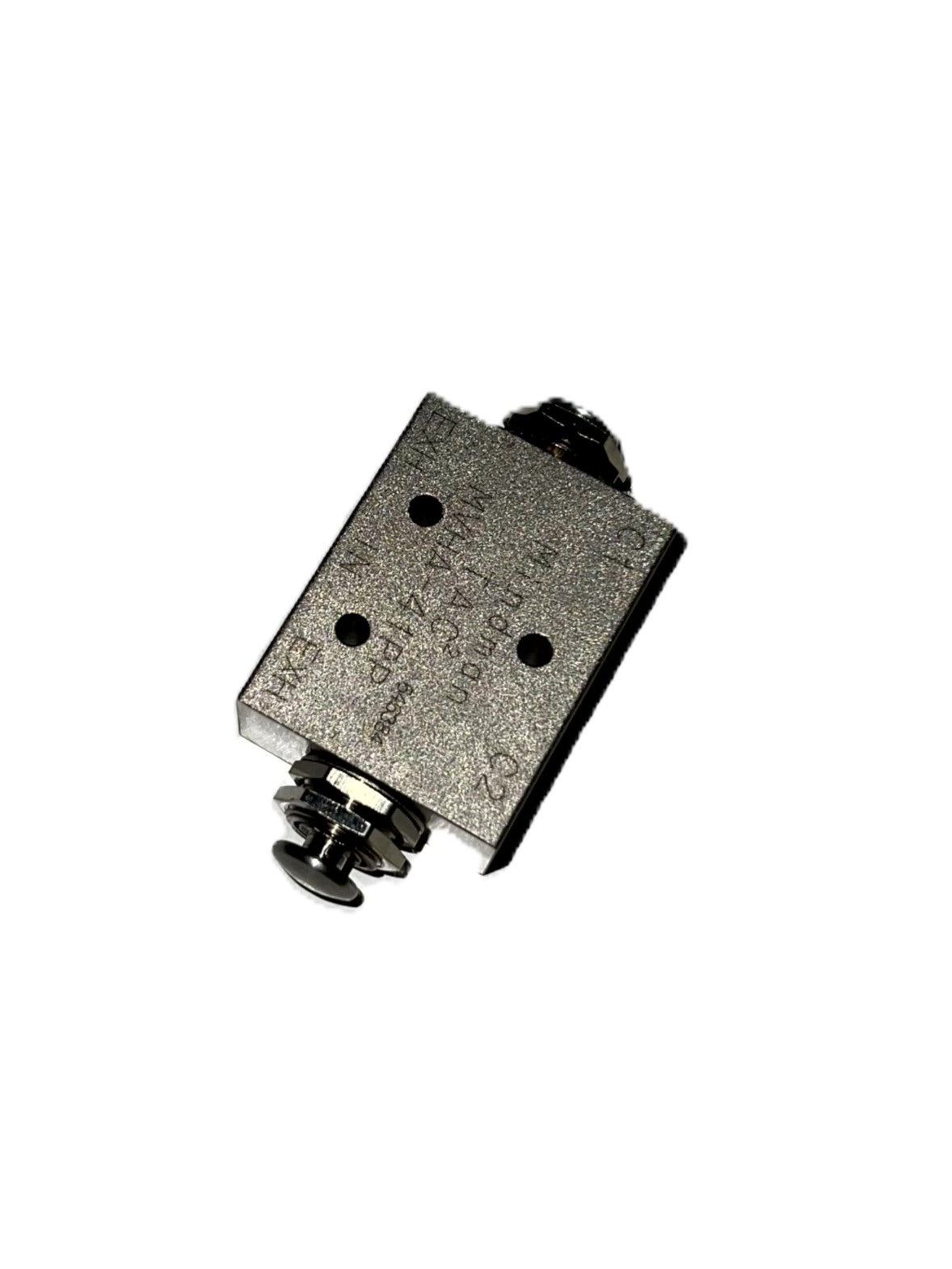 VALVE, MANUAL, 4-WAY, DBL P.B., 1/8 BSPT