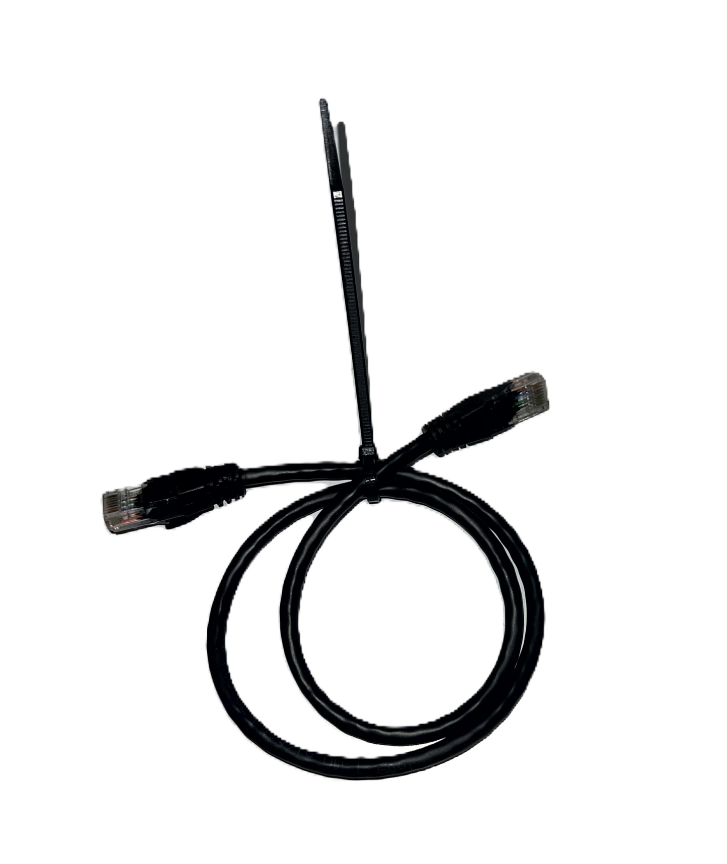 CABLE, ETHERNET, CAT 6, PATCH, 3FT, BLACK (UL)