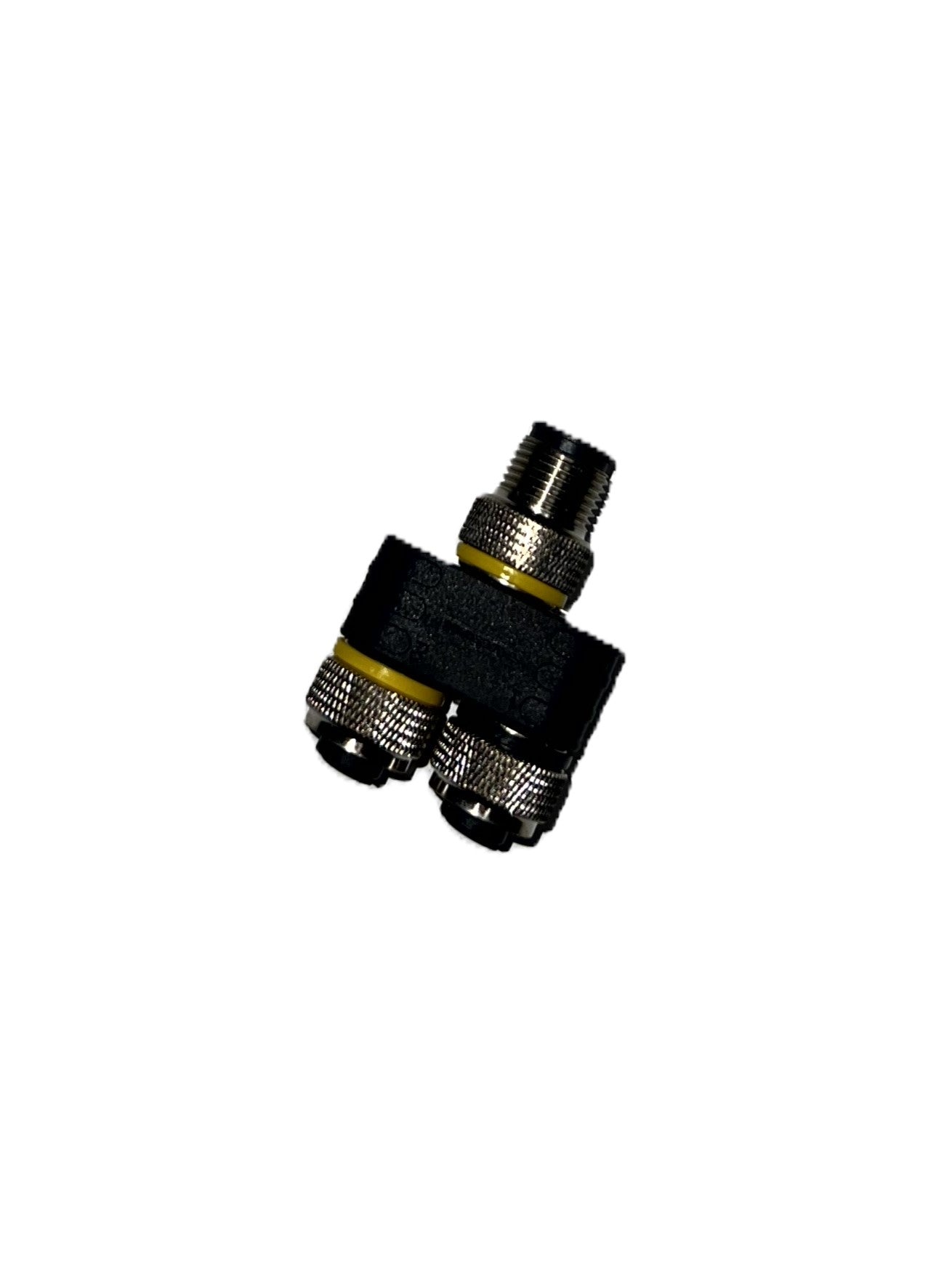 SPLITTER, 1 MALE, 2-FEMALE, 2-SIGNAL 5-WIRE TYPE