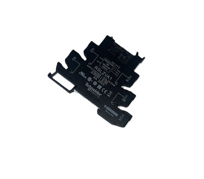 RELAY W/ BASE, 1 POLE, THIN BLADE