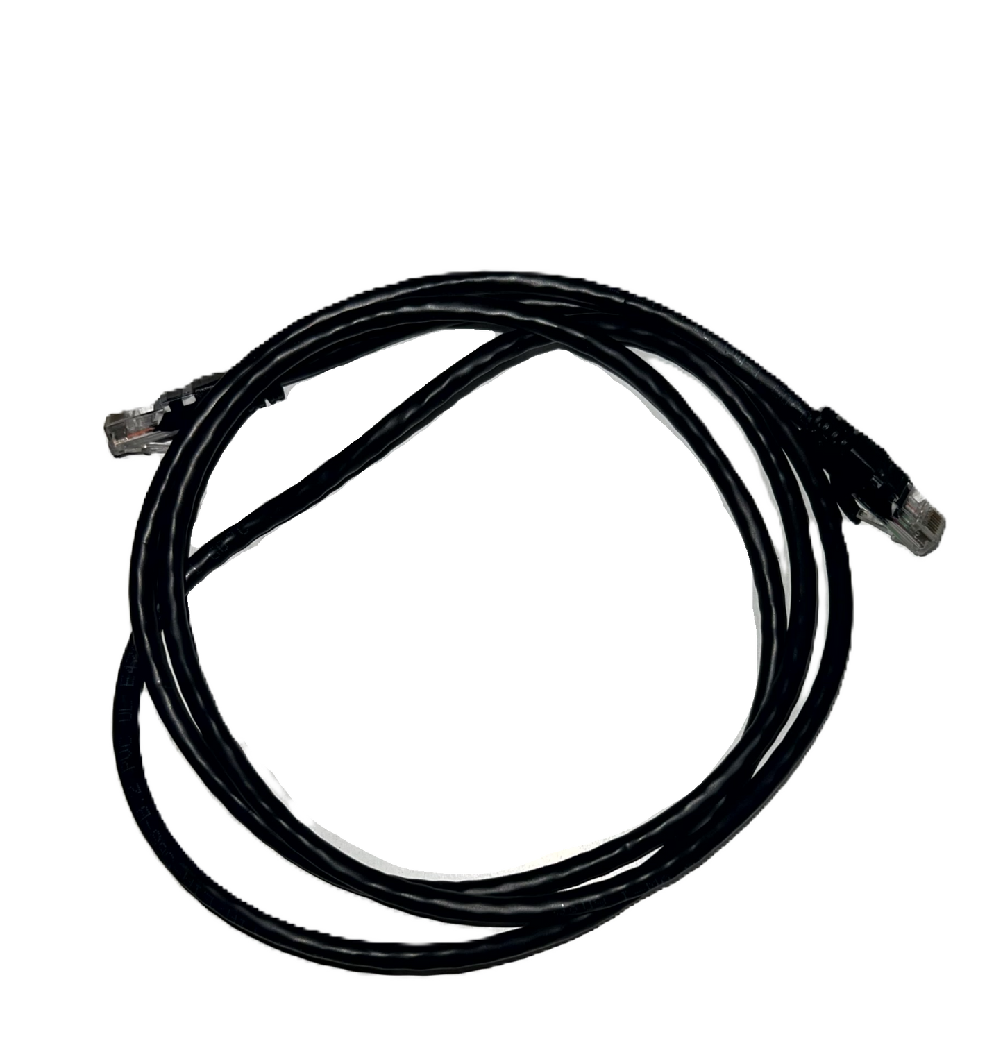 CABLE, ETHERNET, CAT 6, PATCH, 5FT, BLACK (UL)