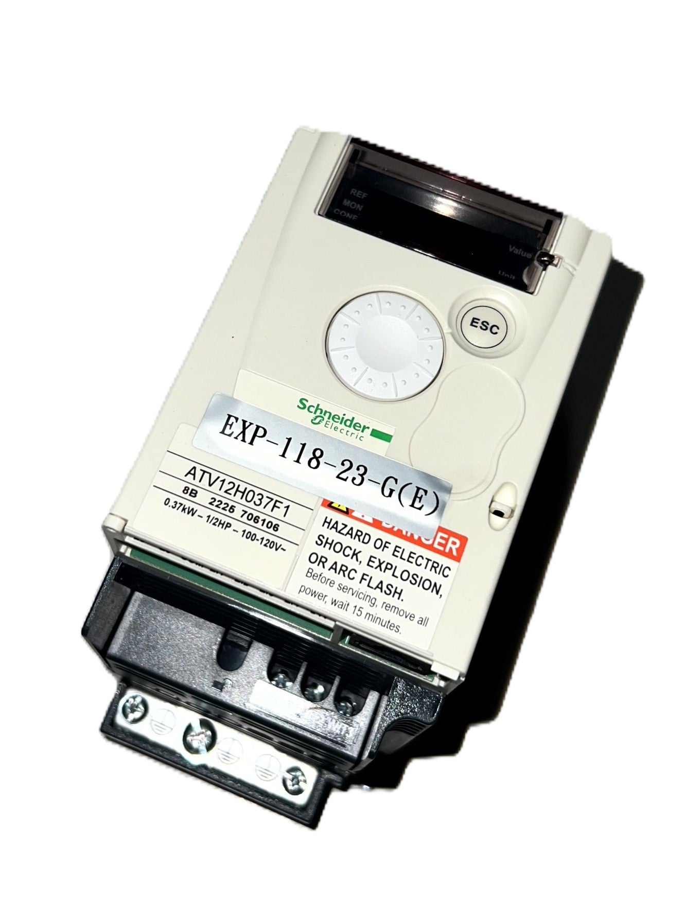INVERTER DRIVE, 115VAC, 1 PH, 1/2 HP