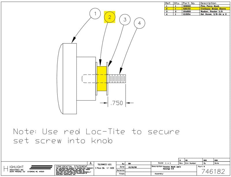 SPRING, URETHANE BRAKE SLEEVE