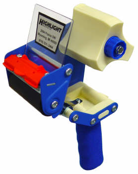 TAPE DISPENSER, 3", W/ SPONGE HANDLE & ADJ. BRAKE, HTD320F