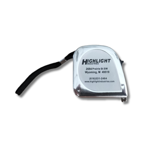 TAPE MEASURE, 10 FT. WITH HIGHLIGHT LABEL