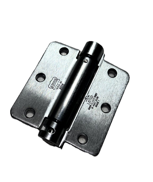 SPRING HINGE, 3-1/2 X 3-1/2, SELF CLOSE