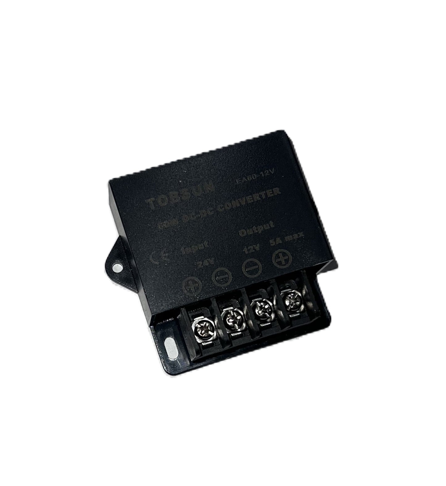 DC-DC CONVERTER, 24vDC IN, 12vDC, 5A OUT.
