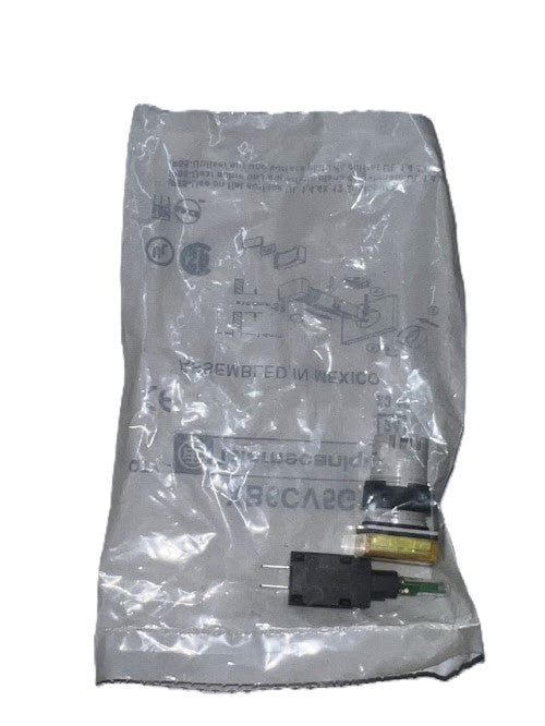 PILOT LIGHT, YELLOW, 16mm SQUARE, 120 VAC
